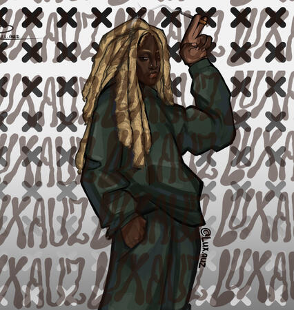 Geni, @pencilkat.03 's OC!